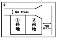その他:1号地18.15坪、2号地19.66坪