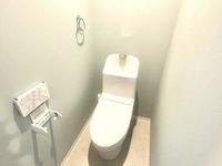トイレ:1Fトイレ、1Fと2Fの2ヶ所に設置。温水洗浄便座付トイレももちろん新調。