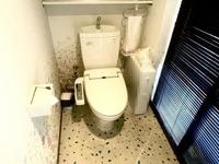トイレ:店舗についてるトイレ。トイレは3ヶ所あります。