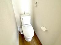トイレ:1Fトイレ。トイレは1Fと2Fの2ヵ所に設置。