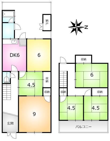 間取図/区画図: